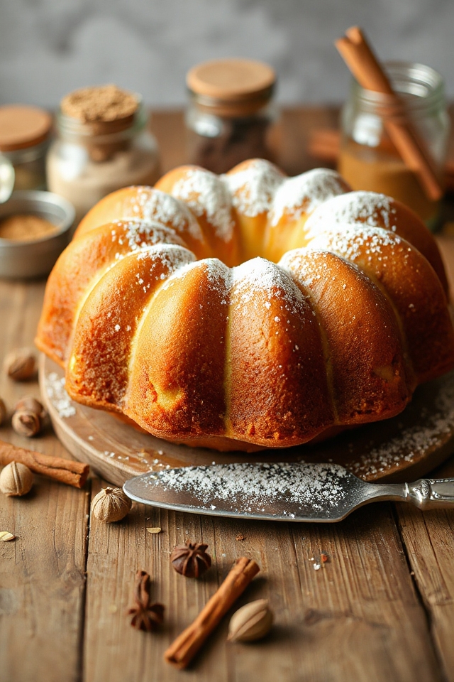 delightful spiced cardamom cake