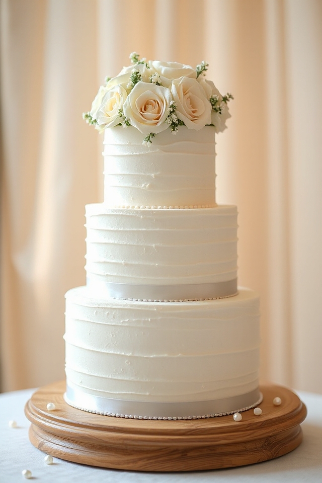 easy white wedding cake