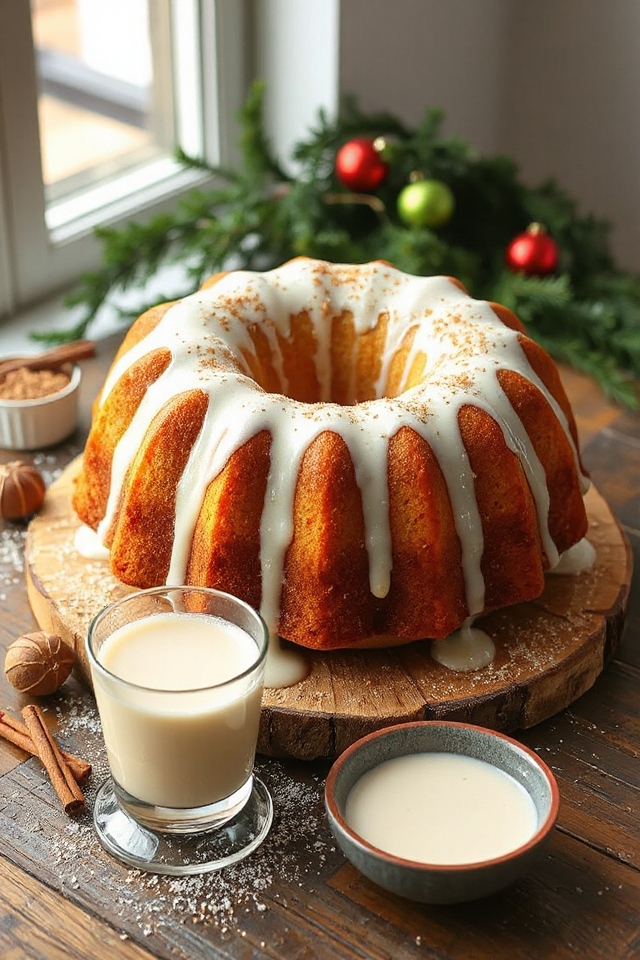 eggnog flavored bundt cake recipe