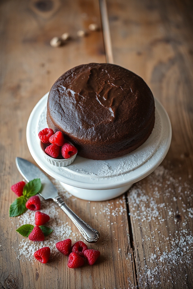flourless chocolate cake recipe