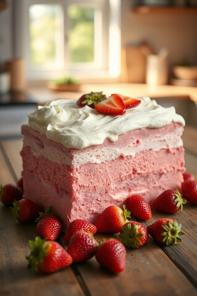 fresh strawberry cake recipe