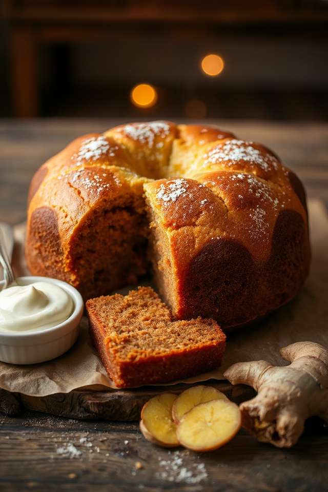 ginger cake baking instructions