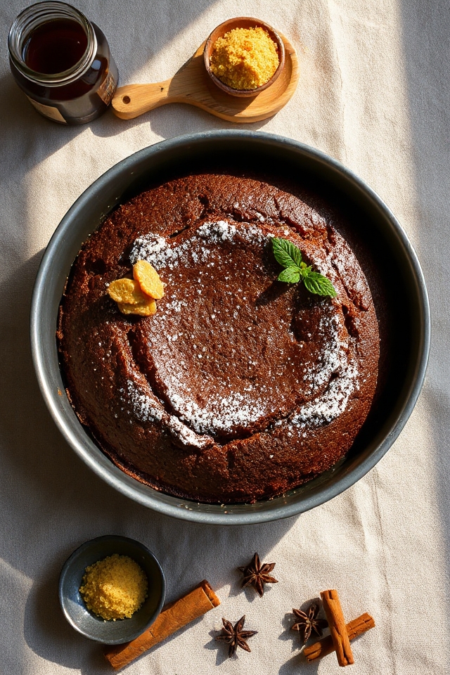 gingerbread cake baking instructions