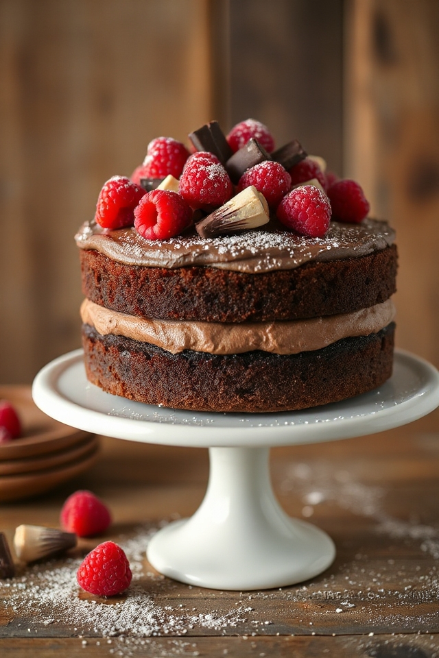 indulge in chocolate raspberry