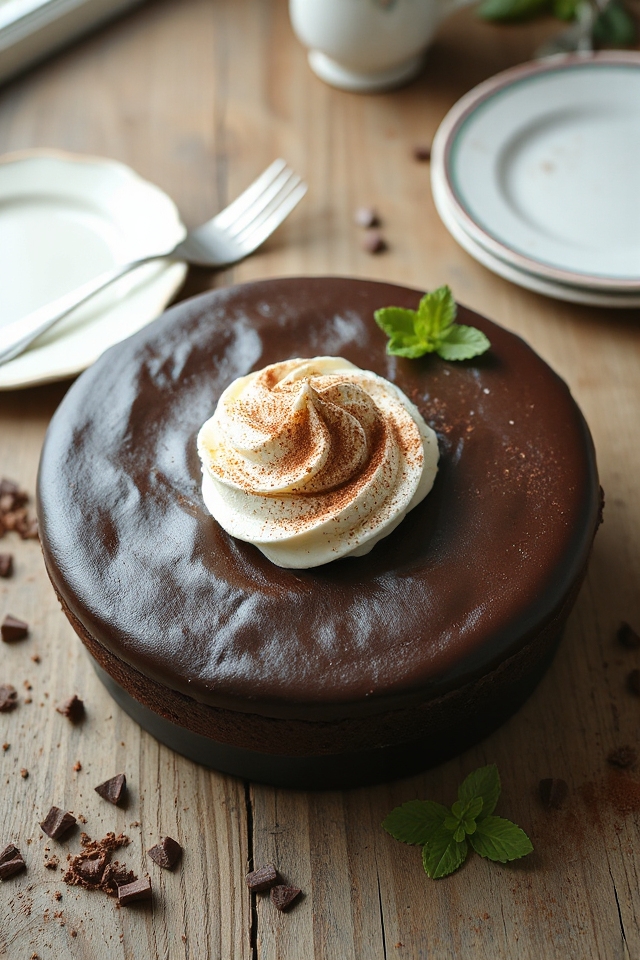 indulgent dessert chocolate delight