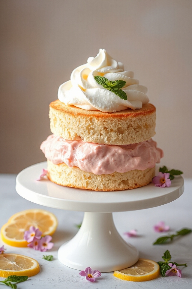 joyful pink lemonade cake
