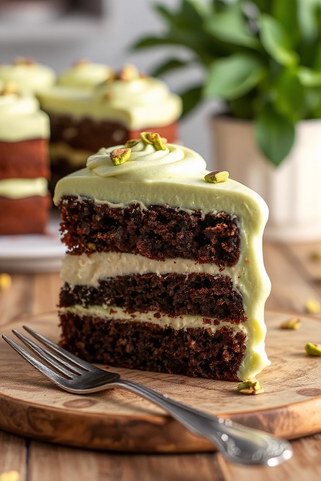 layered chocolate ricotta delight