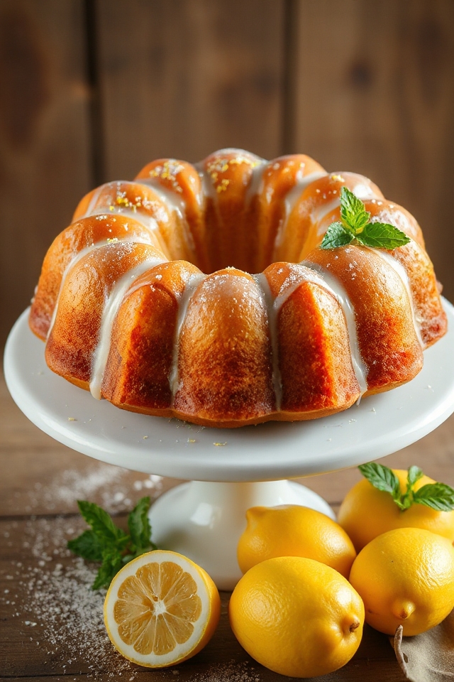 lemon bundt cake recipe