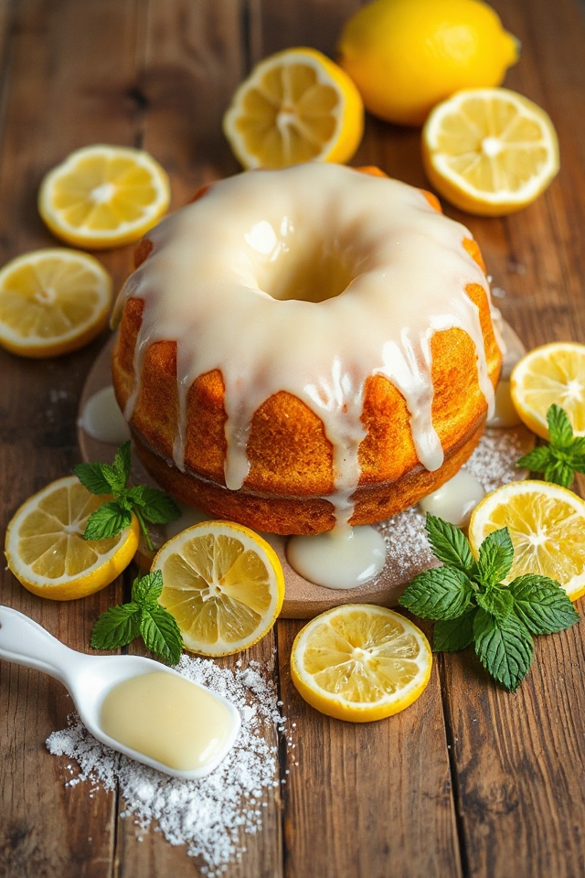 lemon cake baking instructions