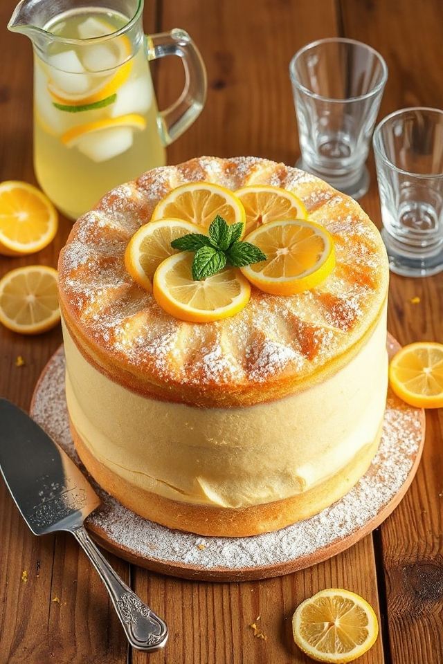 lemon chiffon cake recipe