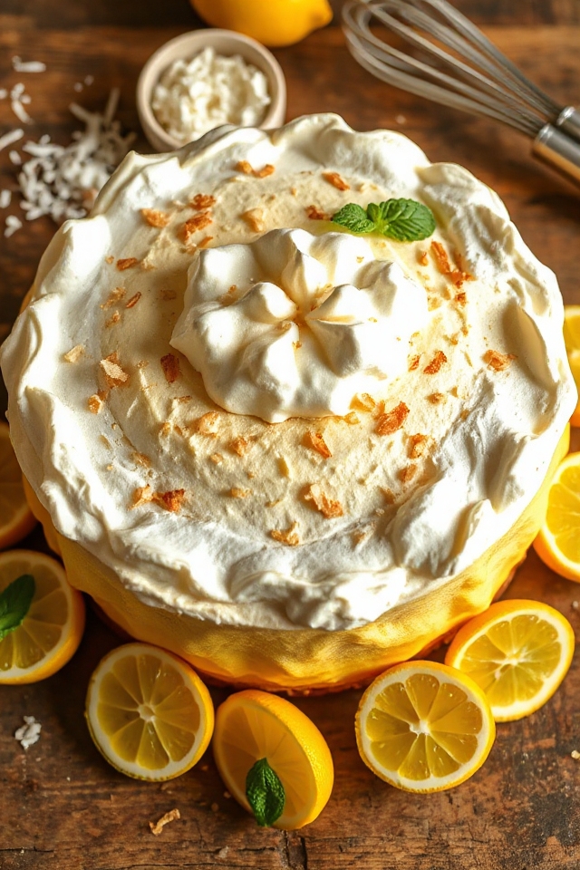 lemon coconut cake recipe
