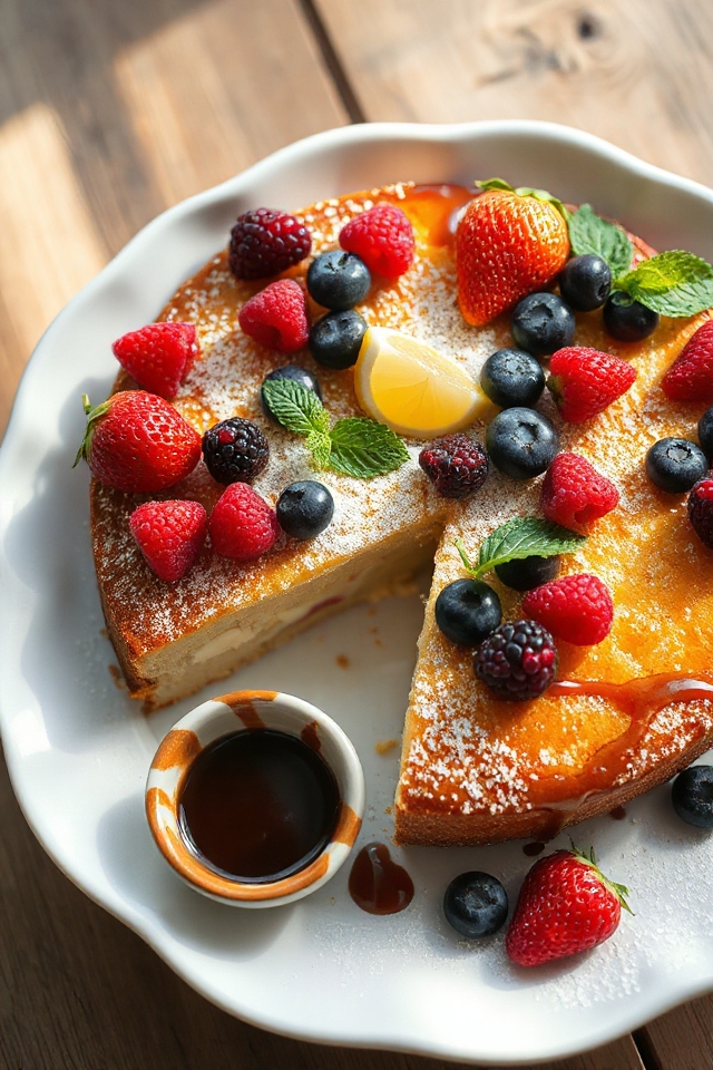 lemon infused ricotta dessert recipe