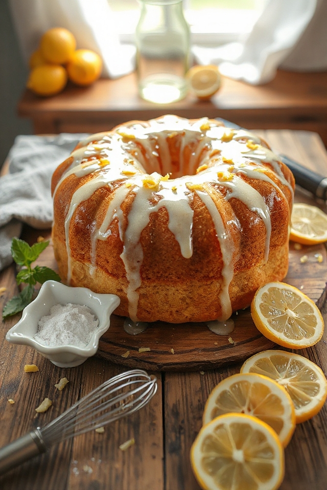 lemon pound cake recipe