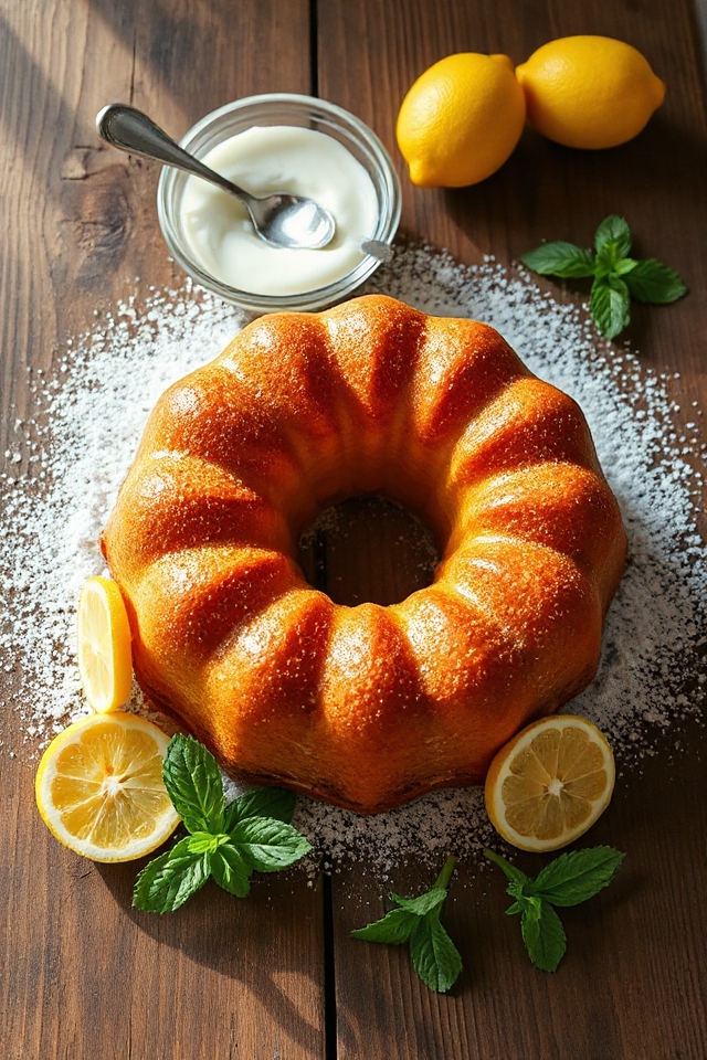 lemon yogurt cake recipe