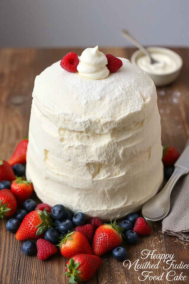 light and fluffy dessert