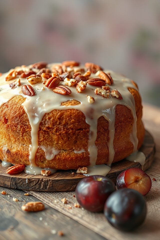luscious plum cake recipe
