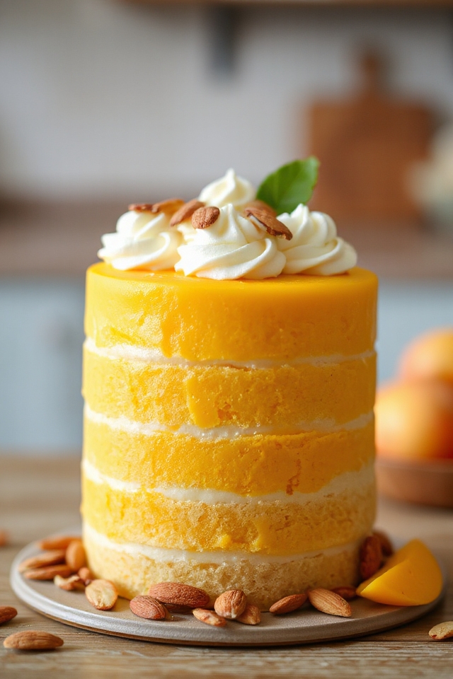 mango mousse cake recipe