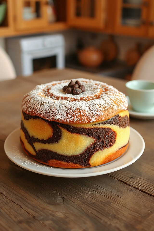 marble cake baking instructions