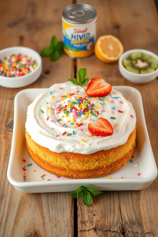 milk soaked sponge cake recipe