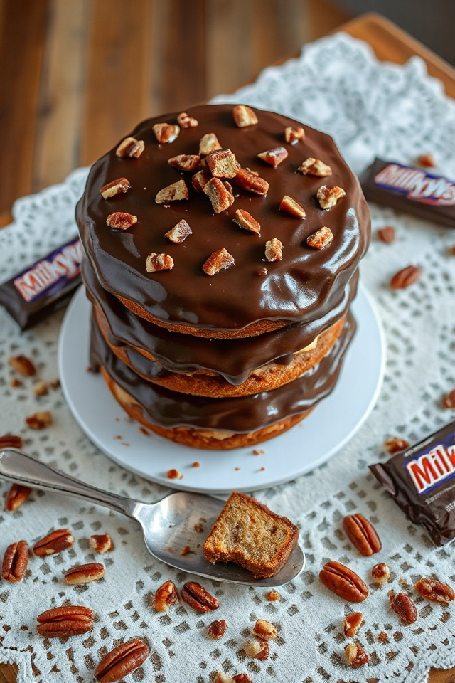 milky way cake instructions