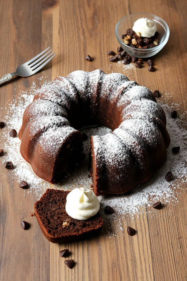 mocha cake preparation instructions