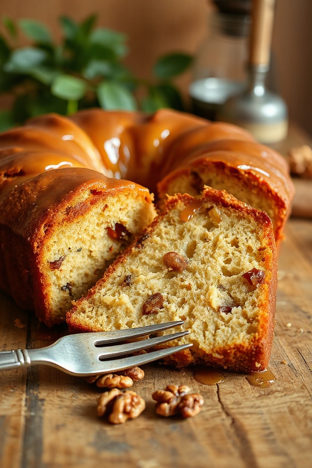 moist rum infused cake recipe