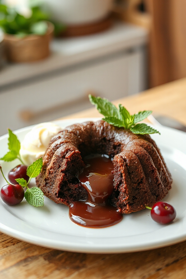 molten chocolate cake recipe