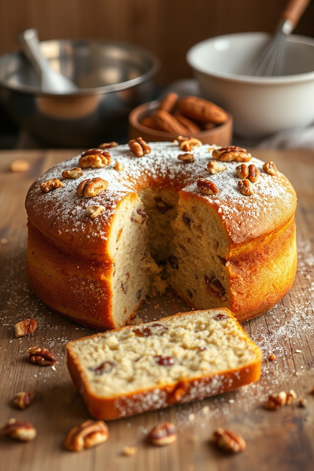 nut cake baking instructions