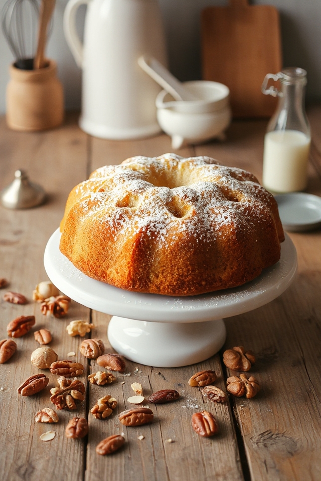 nut cake preparation steps