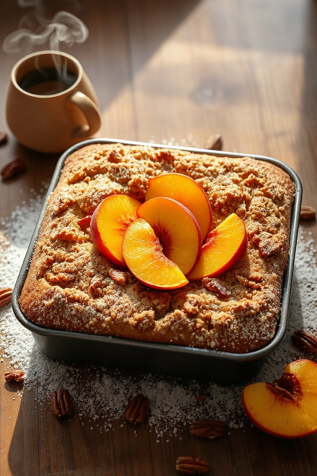 peach coffee cake recipe