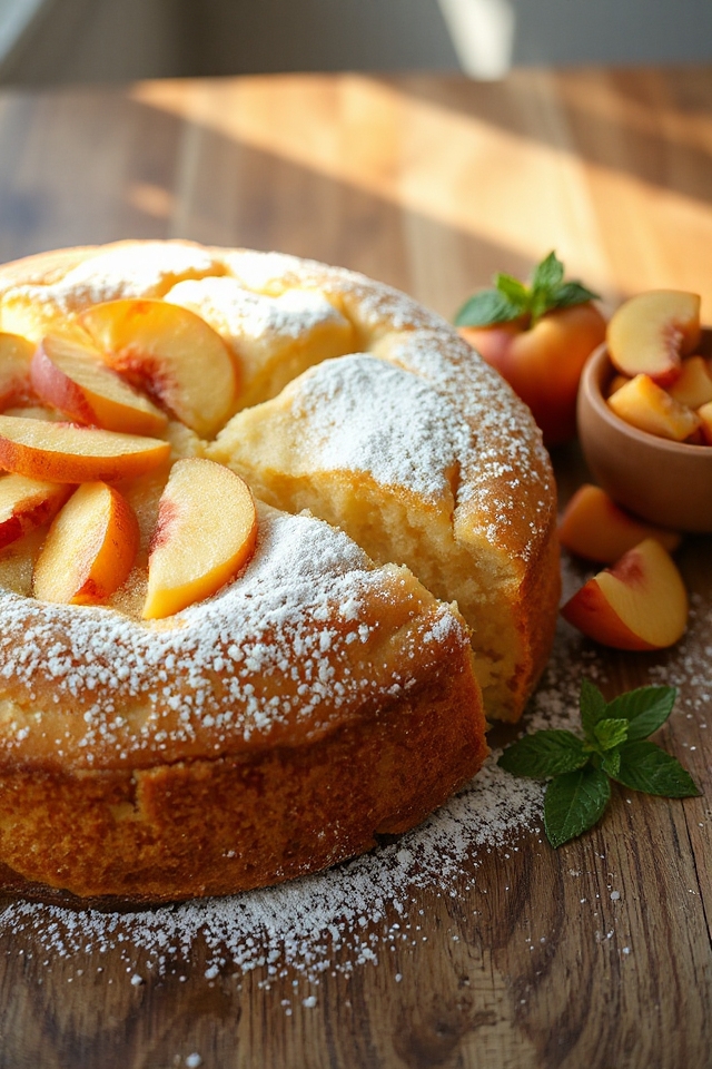peach pound cake recipe instructions
