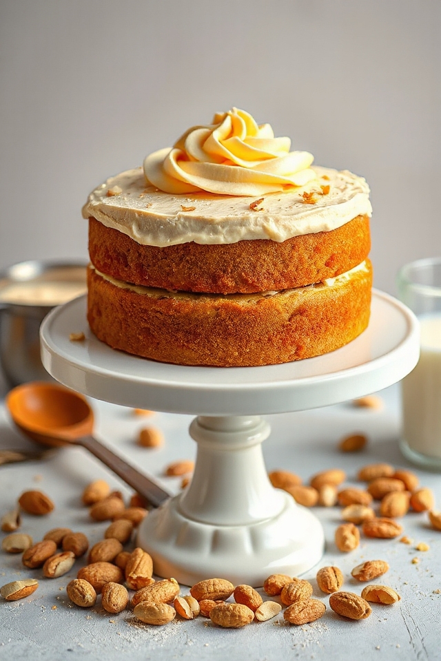 peanut butter cake recipe