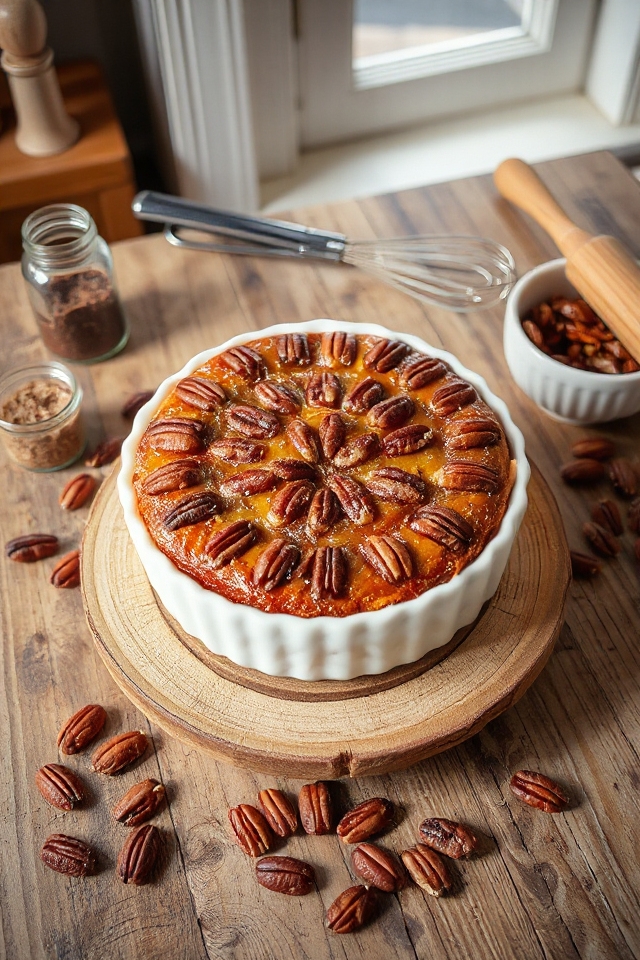 pecan pie flavored cake