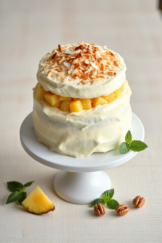 pina colada flavored cake