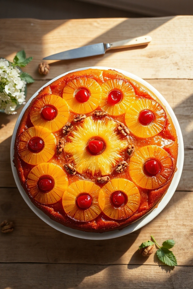 pineapple upside down cake recipe