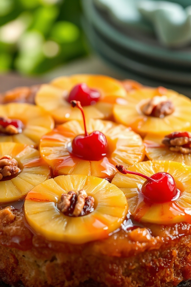 pineapple upside down cake recipe