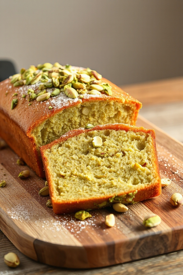 pistachio pound cake recipe