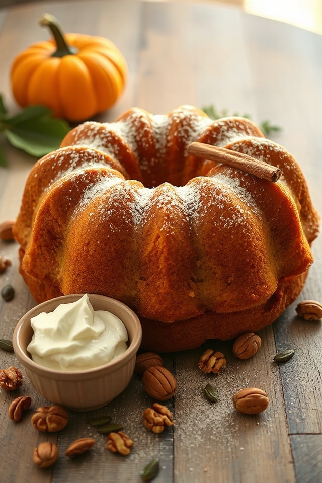 pumpkin bundt cake recipe