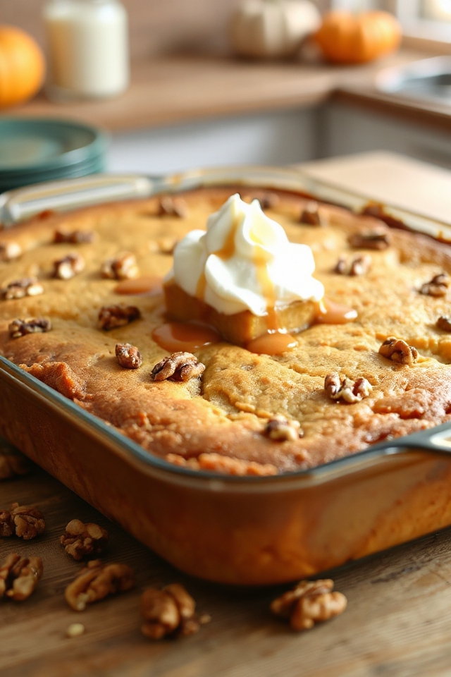 pumpkin pie cake recipe