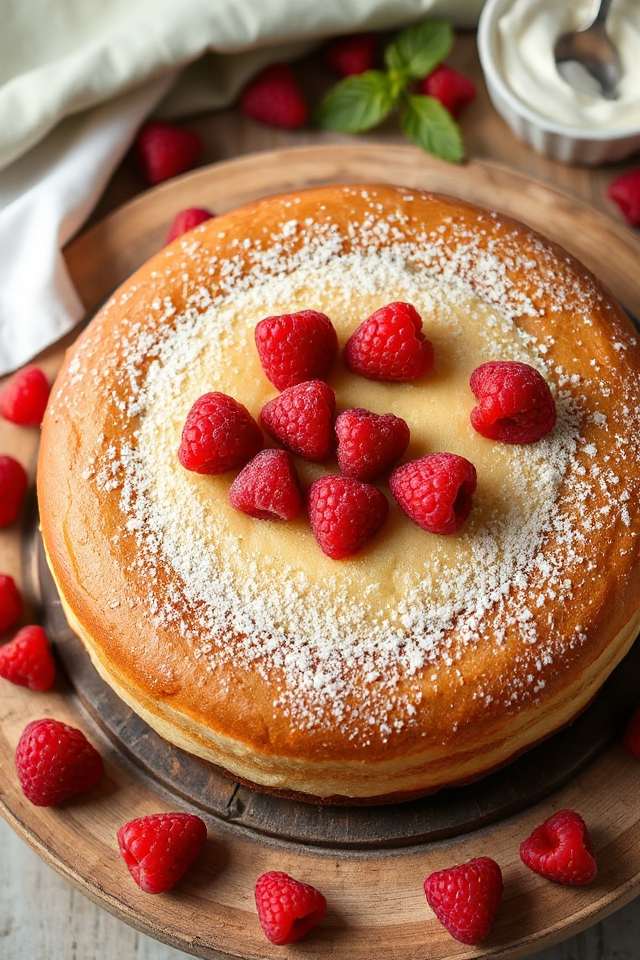 raspberry cake baking instructions