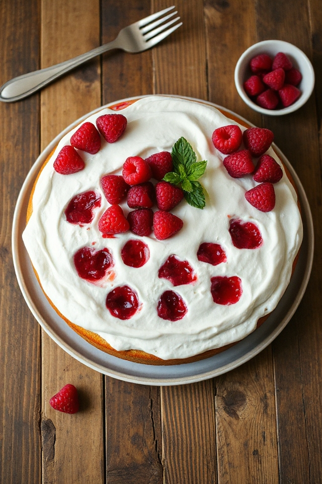 raspberry infused cake recipe