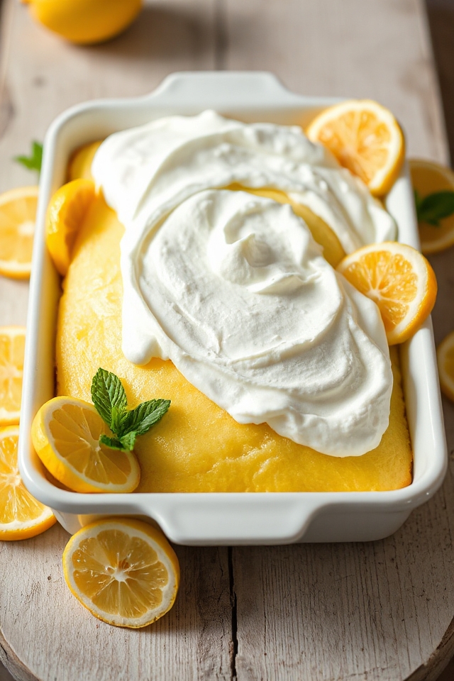 refreshing lemon dessert recipe