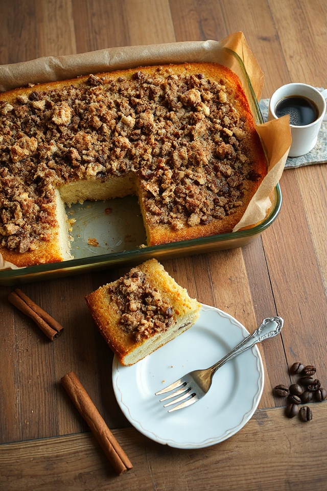 simple and delicious coffee cake