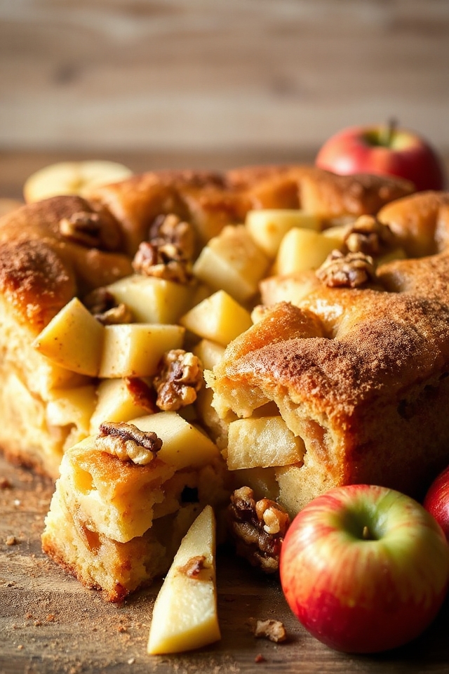 simple delicious apple cake