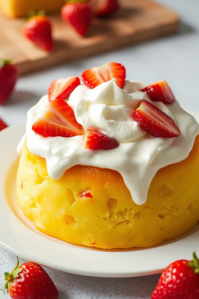 strawberry jello cake recipe