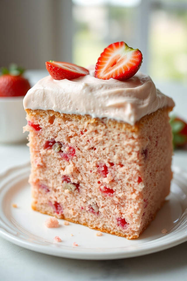 strawberry sheet cake recipe