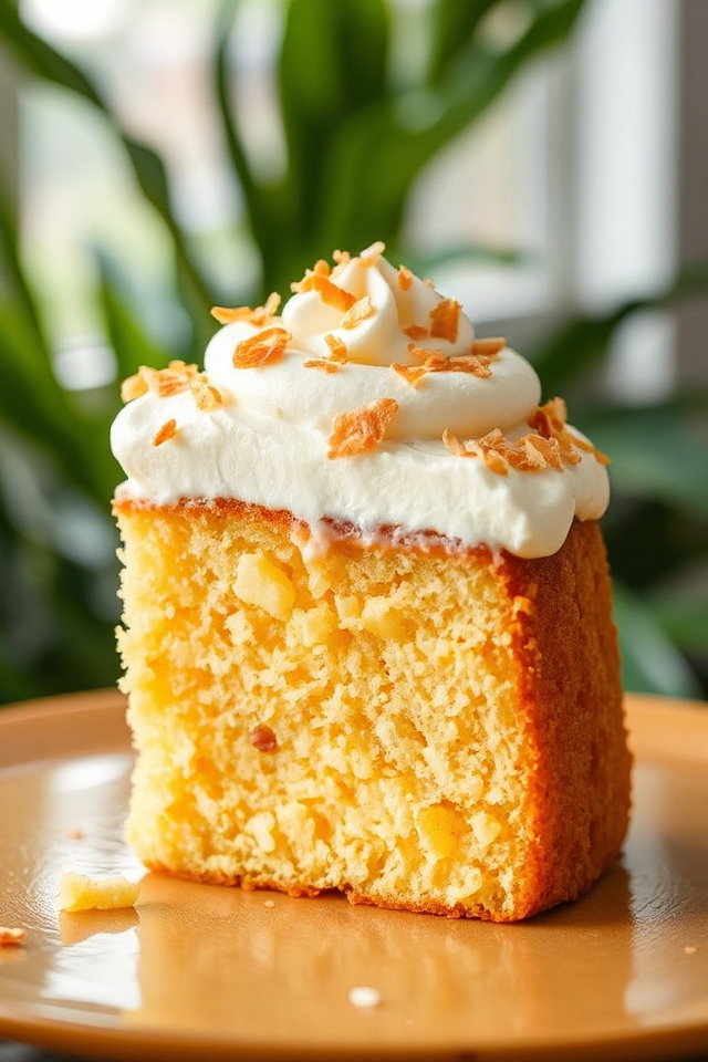 tropical pineapple cake recipe