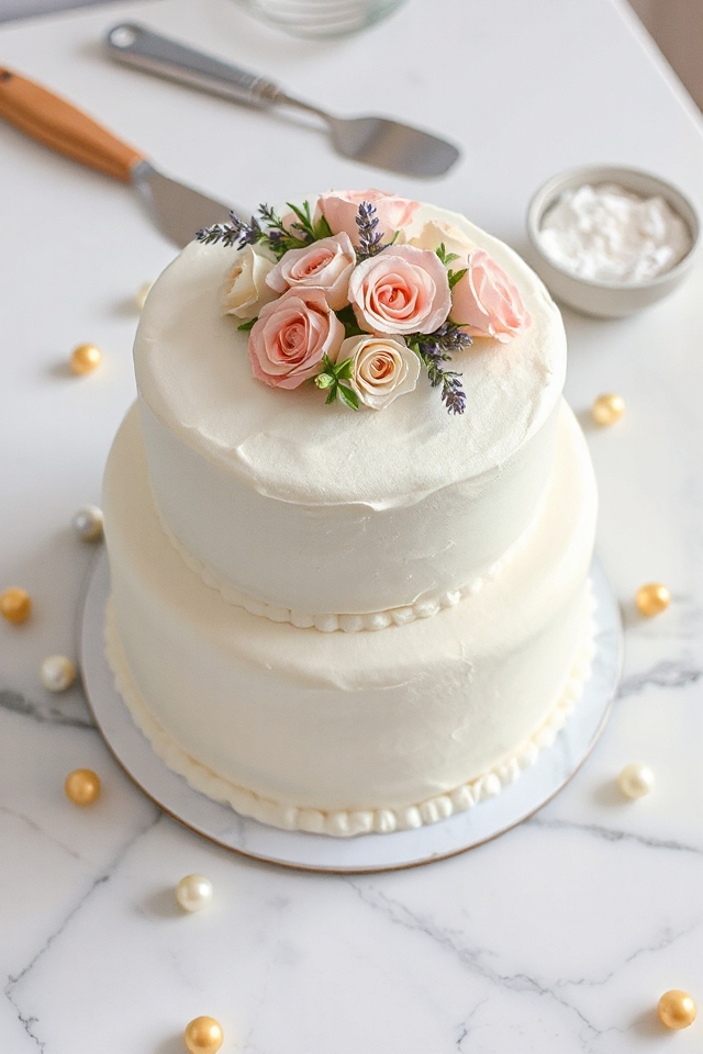 wedding cake frosting recipe