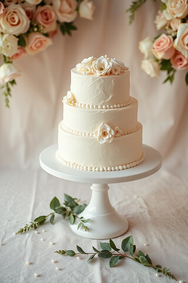 white wedding cake recipe