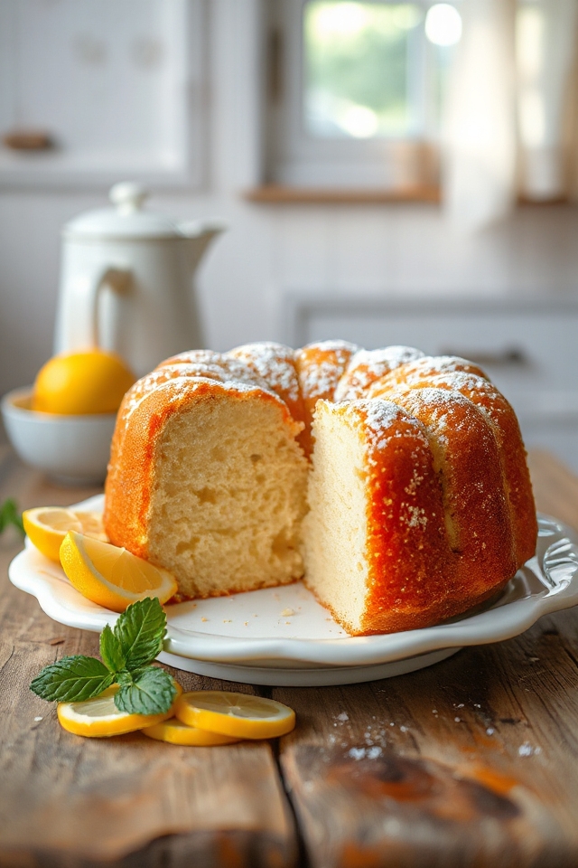 yogurt cake baking process